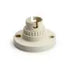 Batten Holder, B22, White, 50mm