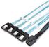 UNIQUE SATA DATA CABLE 0.5M 2 PACK