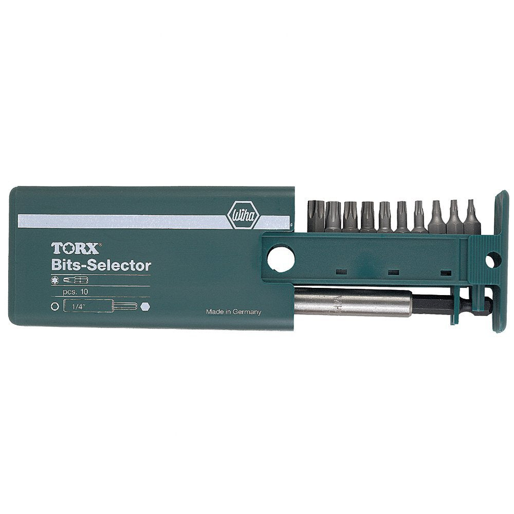 Wiha 79242 10 Piece Torx Bit Selector (T5-T30)