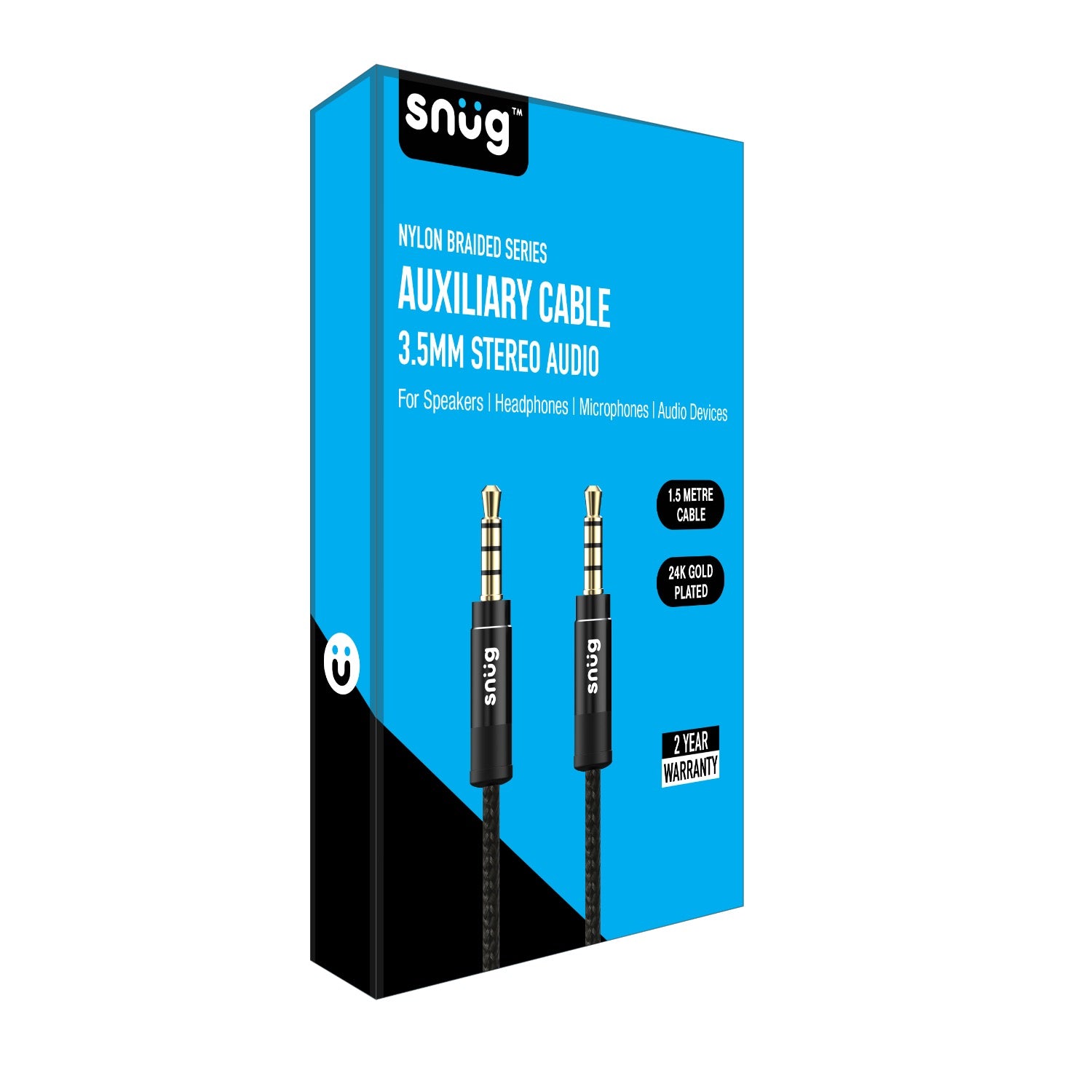 Snug 3.5mm Audio Cable 1.5 Metres