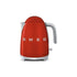 Smeg 1.7L Retro Kettle Red - KLF03RDSA