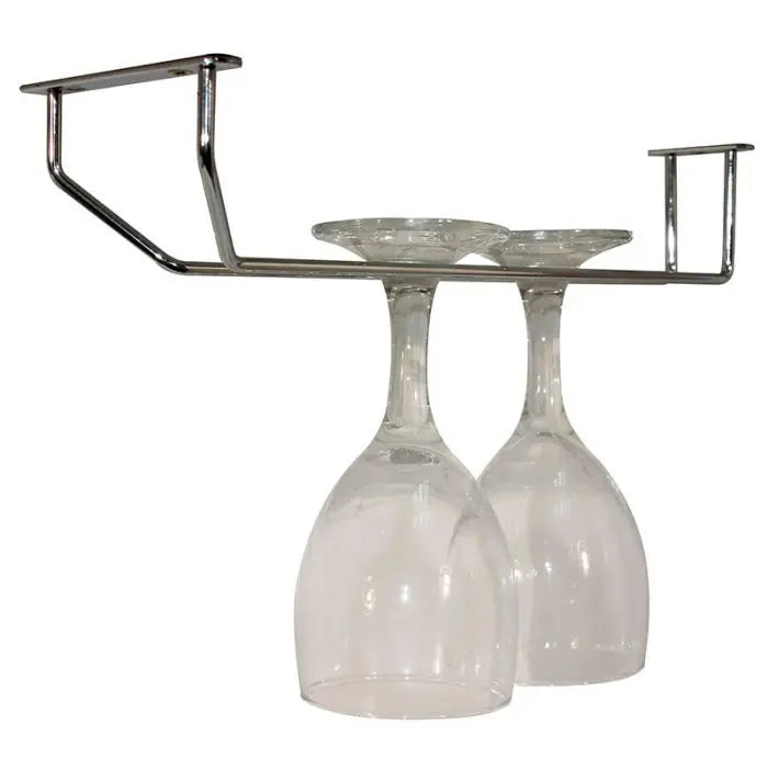 Wine Glass Holder, Chrome Plated, 1 Row