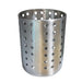 Perforated Cutlery Holder, Stainless Steel