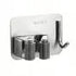 Broom Holder with Hook, Self-Adhesive, 304 Stainless Steel