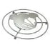 Pot Stand, Round, Chrome Plated
