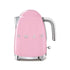 Smeg 1.7L Retro Kettle Pink - KLF03PKEU-SA