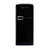 Smeg Retro Black Vintage Fridge - FAB50RBL