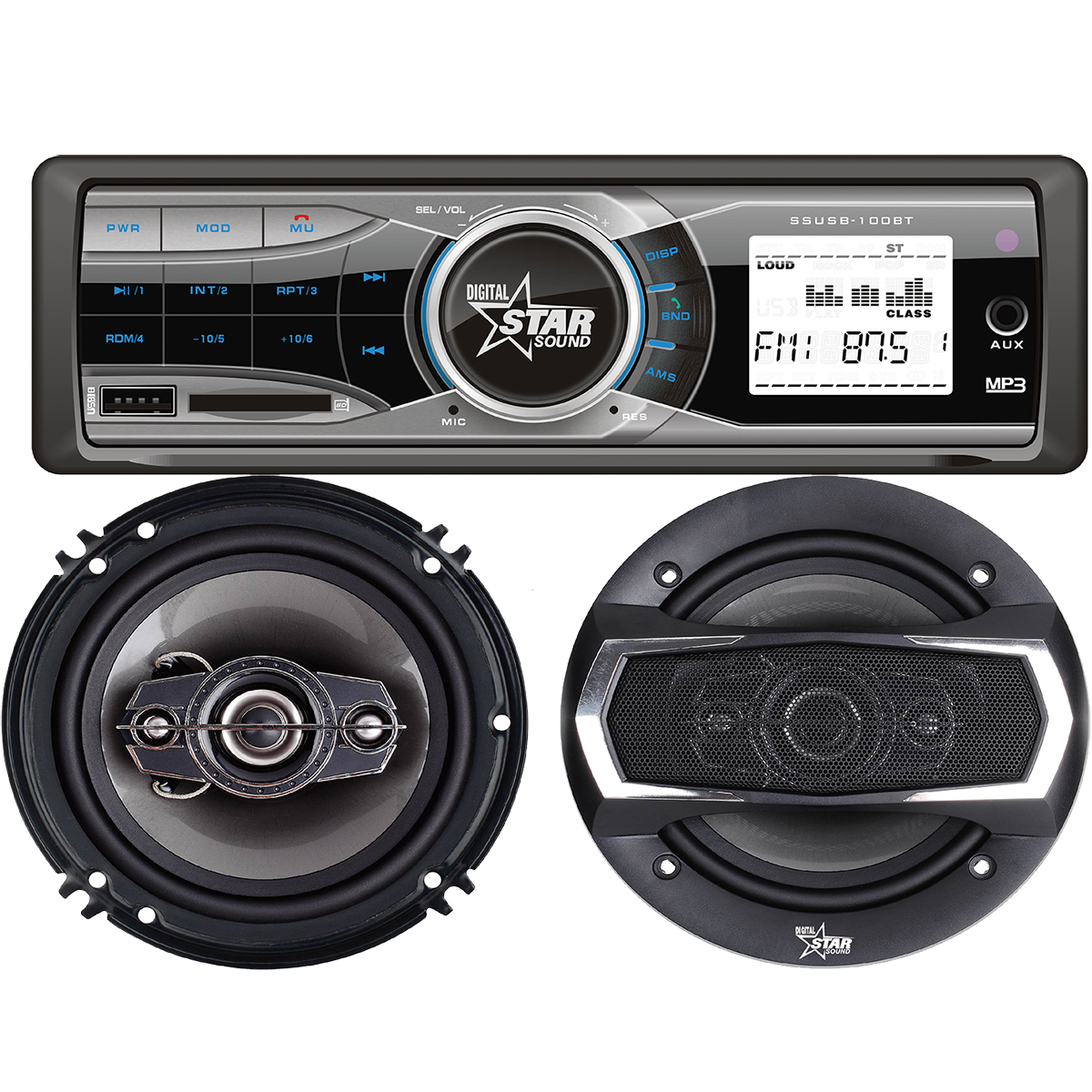 Radio/CD Changer Combination - STARSOUND - RSCOMBO600DL
