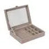 Jewellery Display Organiser, Clear/Velvet, 205mm x 155mm