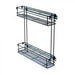 Side Mounted Pull Out, 2 Tier, Black, 150 Unit