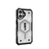 UAG Pathfinder Clear Magsafe Case - Apple iPhone 16 - Ice & Silver