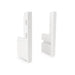 Starbox Slim Drawer Front Ends, White, H88mm, 1 Pair