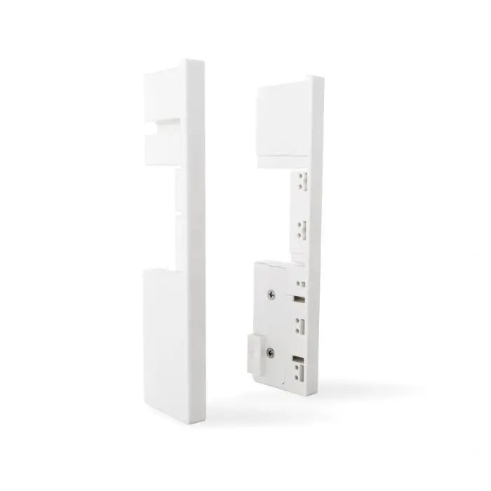 Starbox Slim Drawer Front Ends, White, H171mm, 1 Pair