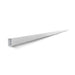 Starbox Slim Drawer Front Rail, White, 2 Meters