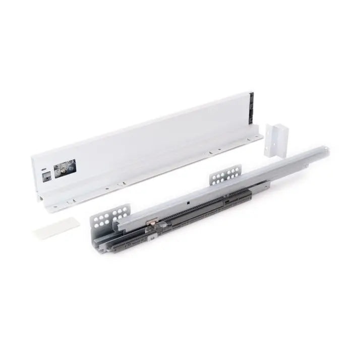 Starbox Slim Drawer Sides, White, 450mm x 88mm