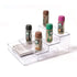 Storage Rack, 3 Tier, Stepped with Drawer, Transparent, 263mm x 280mm x 130mm