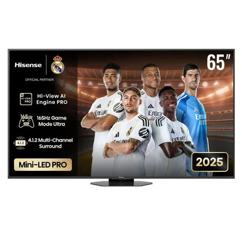 HISENSE LEDN65U8Q Mini LED Pro QLED 165hz 4k Smart 65''