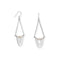 Not Your Mother's Pearls! Cultured Freshwater Pearl and Bar Chain Drop Earring