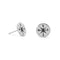 Keep It Moving! Hammered Compass Stud Earrings