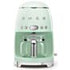 Smeg Retro Pastel Green Drip Filter Coffee Machine - DCF02PGSA