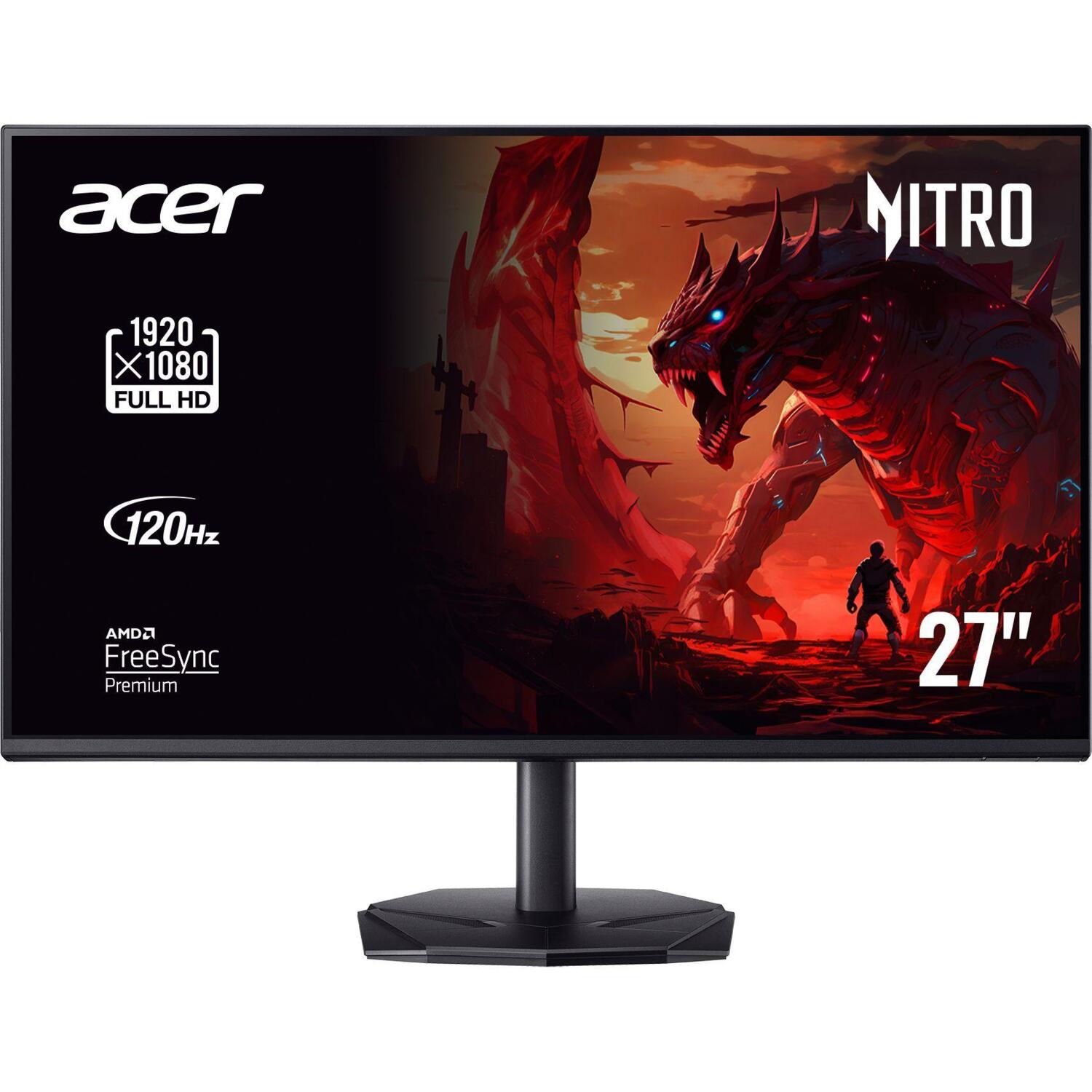 Acer 27in IPS FHD 120Hz Monitor 3Yr