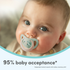 NUK First Choice Soother 1 pack - Giraffe