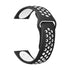 Body Glove Silicone Watch Strap - Samsung Galaxy Watch6 (40mm) / 7 (40mm) / 4 (40mm) - White/Black