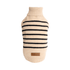 Dog's Life Polo Neck Striped Poullover Khaki XXL