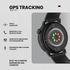 Volkano Orion Series Unisex GPS Watch - Black