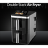 Boden Stark Double Stack Air Fryer - Black