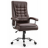 Everfurn Louis High Back Office Chair - Coffee
