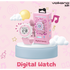Volkano Kids Digital Watch with Apple Find My - 3ATM Waterproof (Anti-Lost) - Pink
