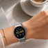 Volkano Ayla Collection Smartwatch with Extra Silicone Strap - Silver