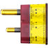 Ellies Re-wireable High Surge Plug Top - RD