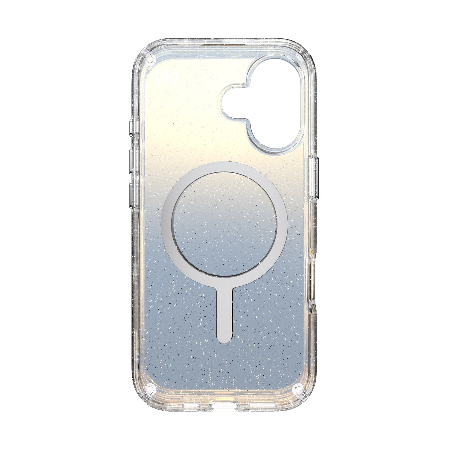 Speck Presidio Lux MagSafe Case - Apple iPhone 17 - Silver Glitter