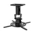 BRACKET - Steel projector ceiling mount for projectors up to 15kg; black