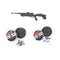 Hatsan Predator 5.5MM pcp Air Guns, Combo