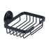 Soap Dish, Wall Mounted, Stainless Steel, Matt Black