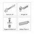 Pocket Door Slides, Single Door Set, 559mm