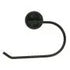 Toilet Roll Holder, Stainless Steel, Matt Black