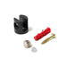 Shelf Clamp For 6mm & 8mm Glass, Black