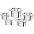 ZWILLING - Passion, 9pc 18/10 polished stainless steel cookware set - ZW-66060-000