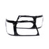 Clear Headlight Guards with Black Trim for Toyota Hilux 2005