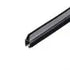 Drip and Wipe 2 Fin Seal, Rubber, Black, 2.5m