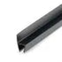 180 Soft Lip 10mm Seal, Rubber, Black, 2.5m