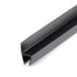 180 Soft Lip 10mm Seal, Rubber, Black, 2.5m