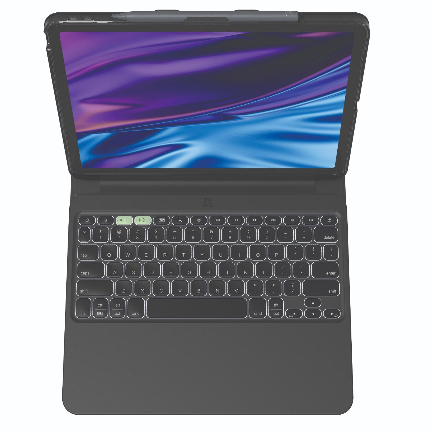 ZAGG Pro Keys 2 - Apple iPad Air 13 (2024-2026) - Black
