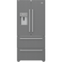 Beko 84cm French Door Fridge with Automatic Ice Maker and Water Dispenser - GNE60532DX