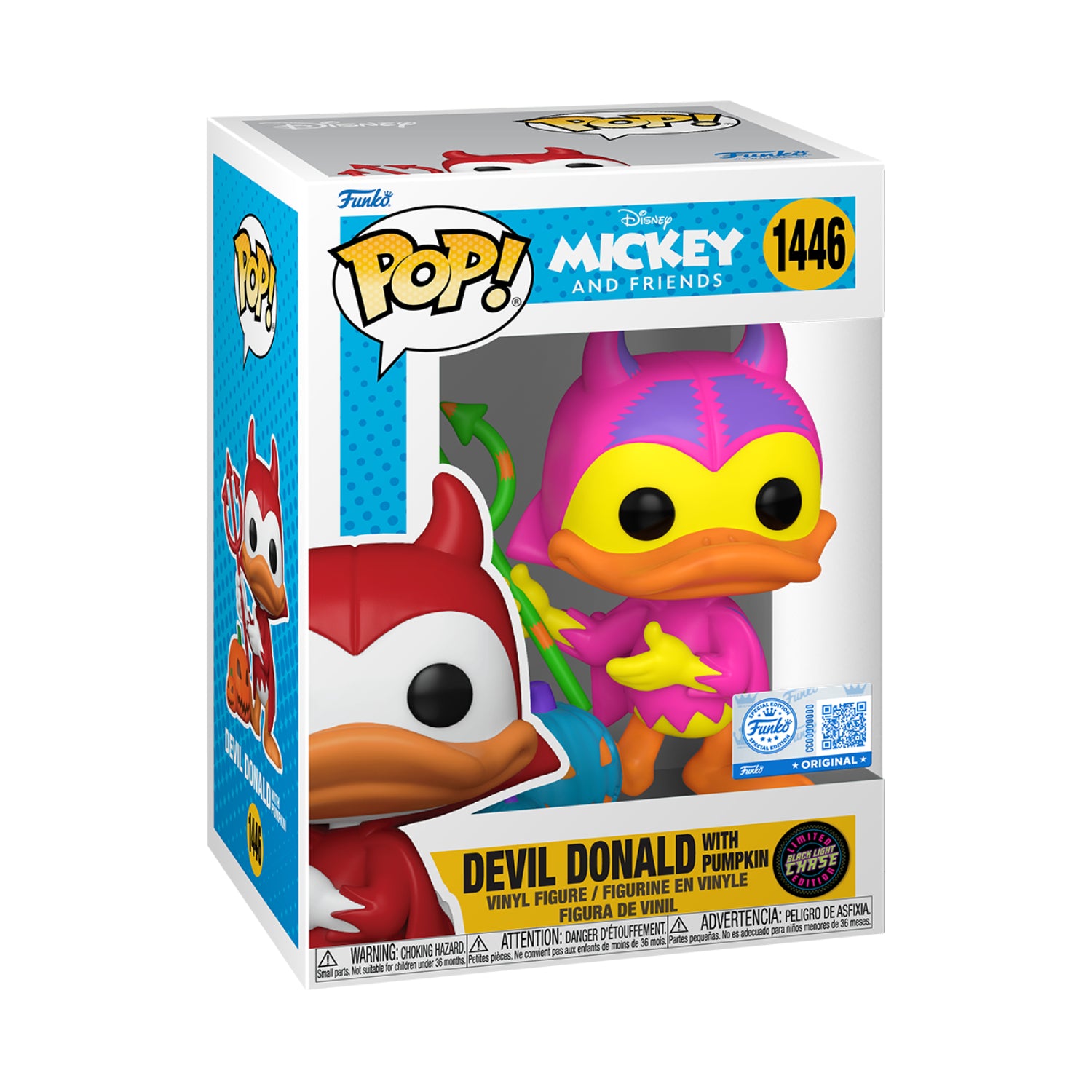Funko Pop!: Disney Mickey And Friends - Devil Donald With Pumpkin