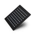 Shower Rose, Square, Black, 150mm